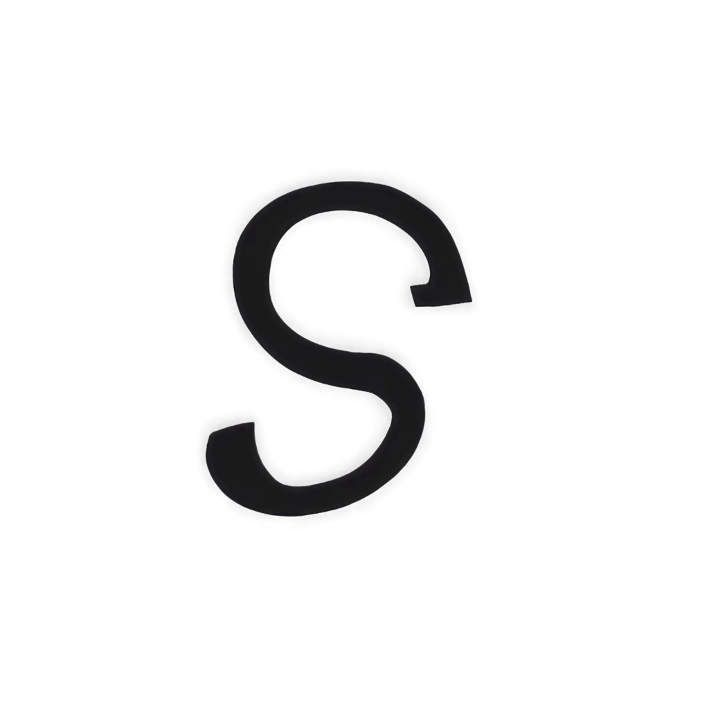 Stylish-Dark-Letter-S-PNG-Image-for-Enhanced-Visual-Impact