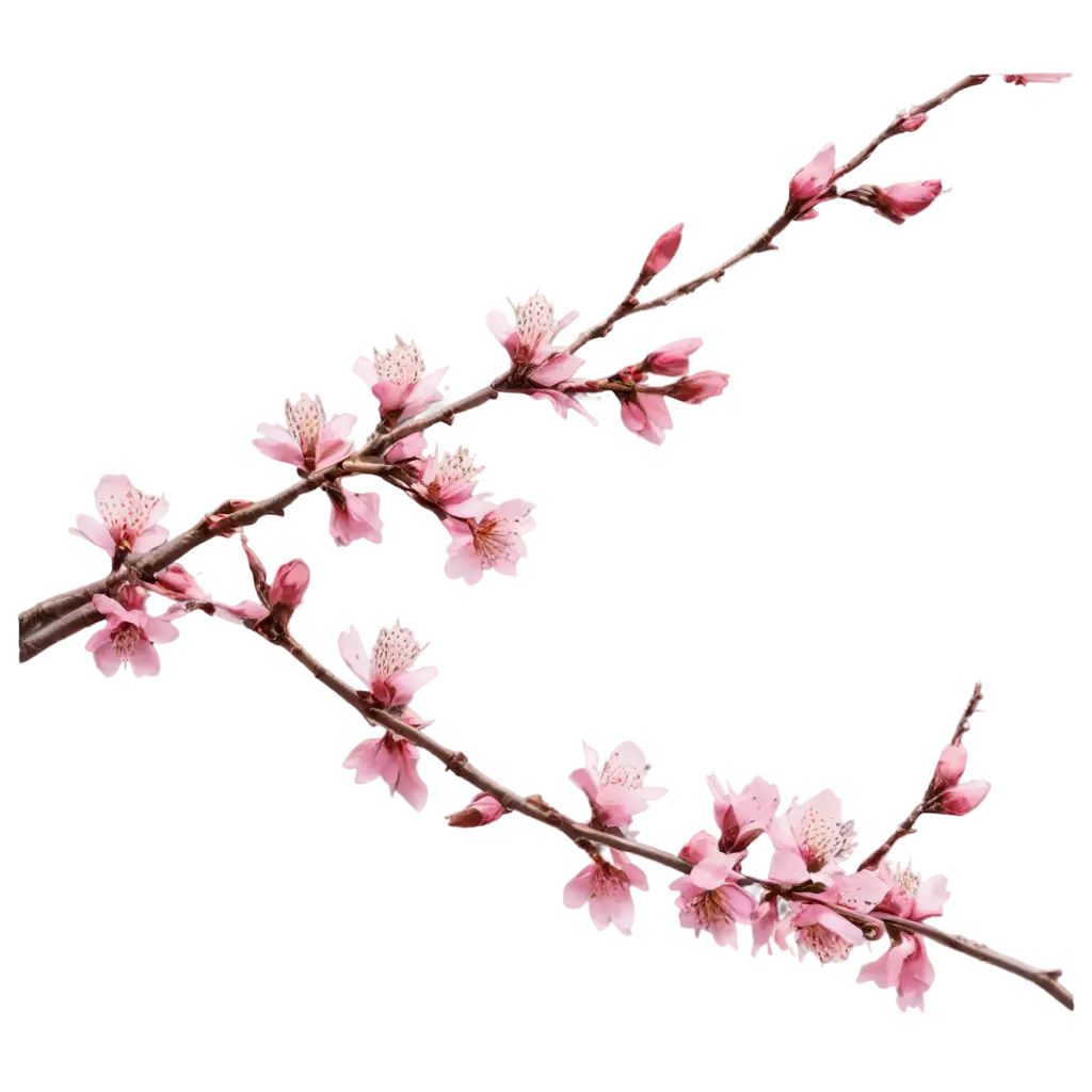 HighQuality-Cherry-Blossom-Branches-PNG-Image-for-Versatile-Use