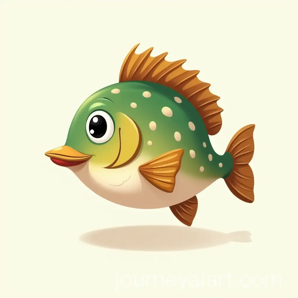 Adorable-Perch-Mascot-Design-for-Kids-with-Cute-Features