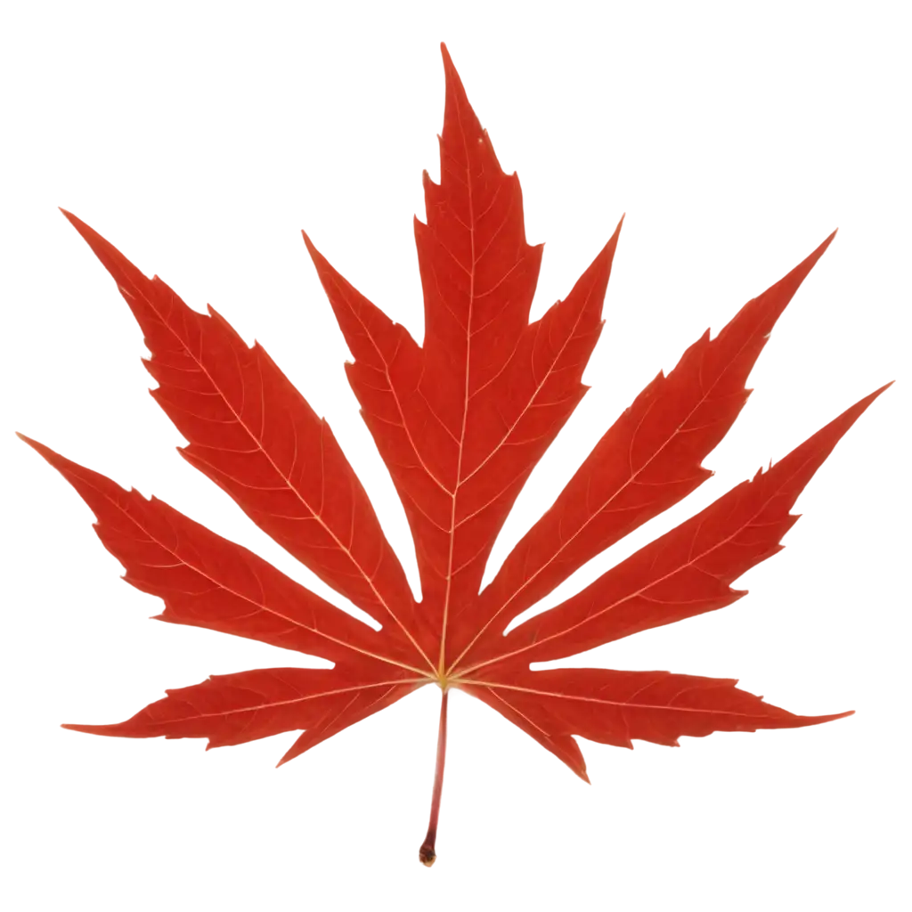 HighQuality-Red-Maple-Leaf-PNG-Image-for-Digital-Design-and-Projects