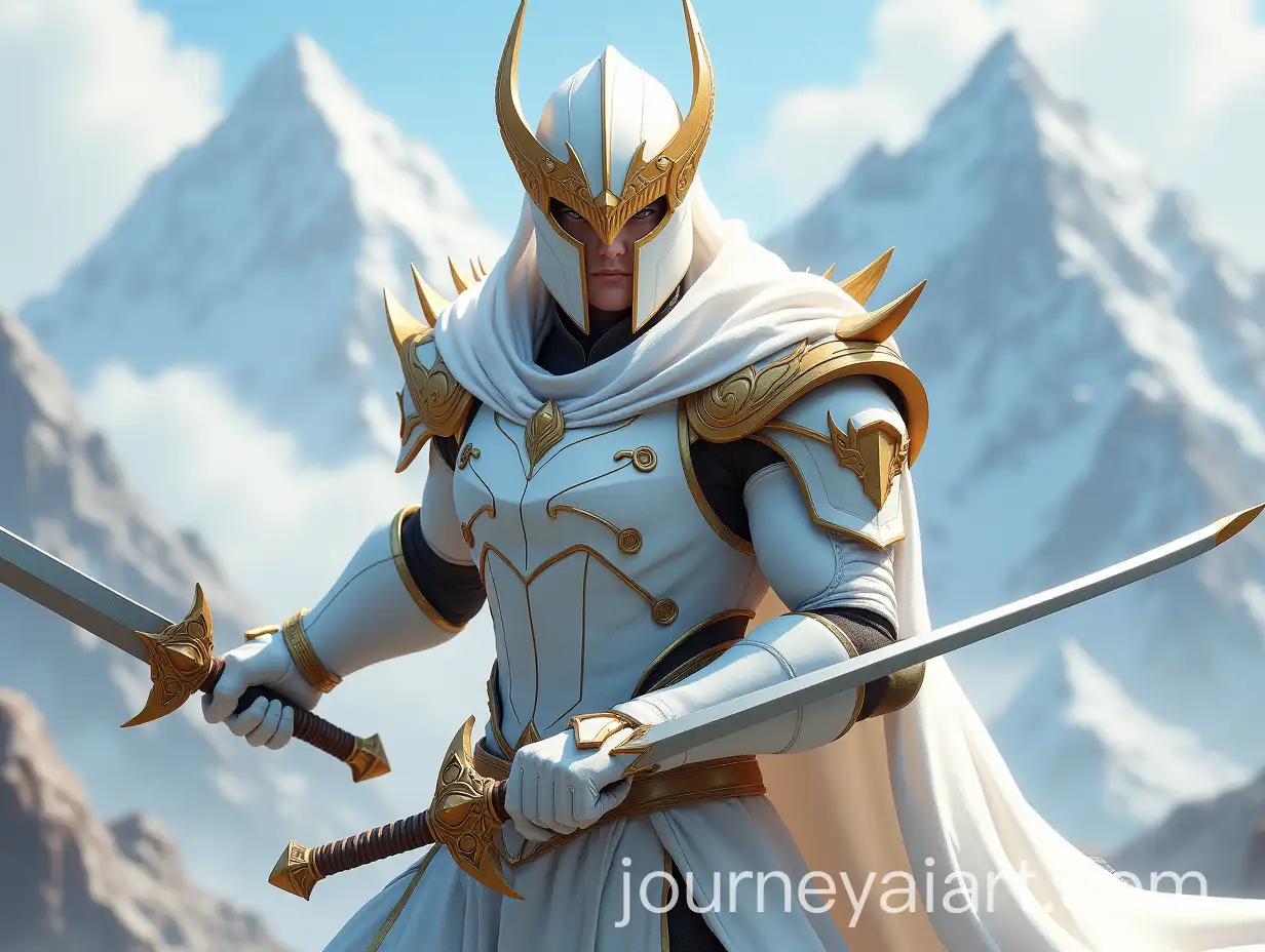 Regal-Male-Warrior-in-GoldTrimmed-Armor-DualWielding-Swords