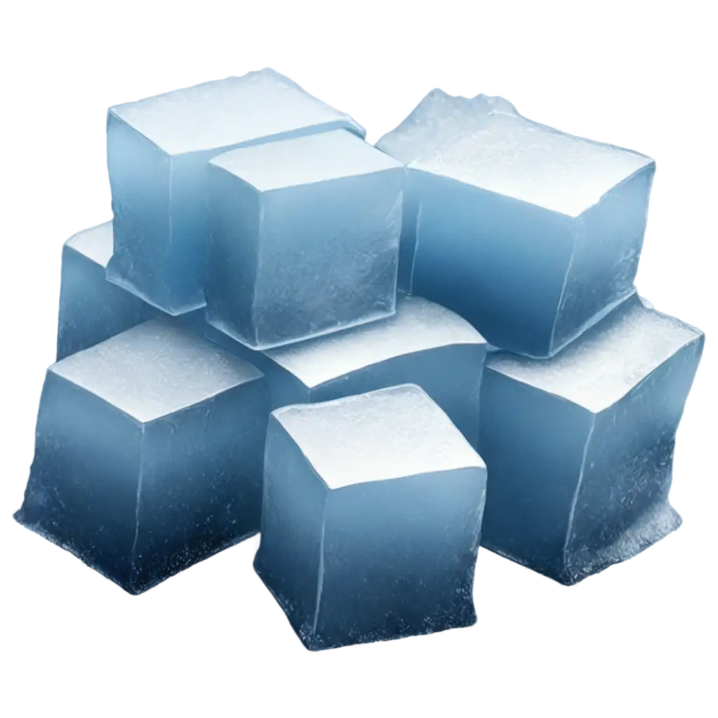 Hill-Made-of-Ice-Cubes-HighQuality-PNG-Image-for-Creative-Projects