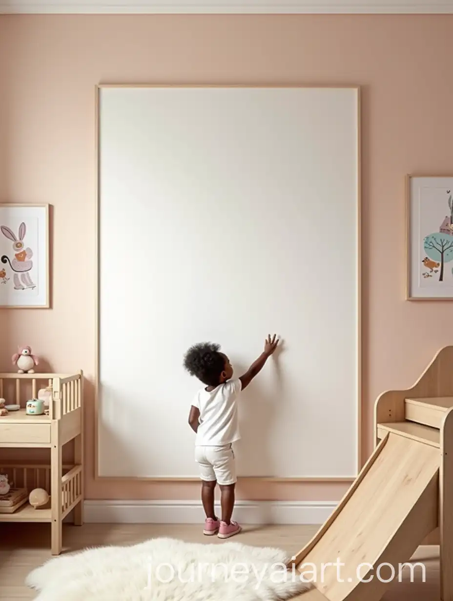 Cozy-Modern-Playroom-for-a-Young-Girl-with-Wooden-Toys-and-Colorful-Posters