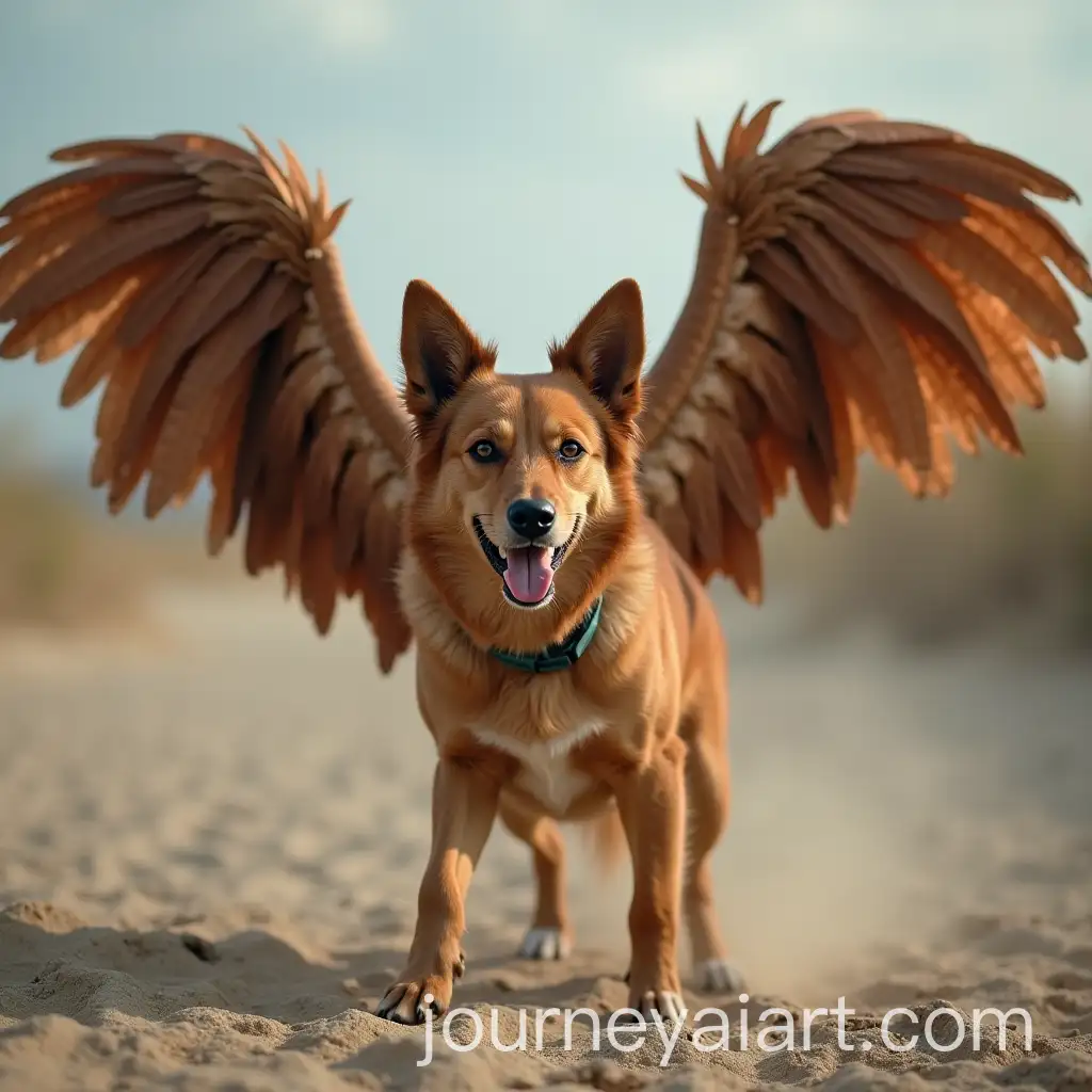 Dog-with-Massive-Wings-Soaring-Through-the-Sky