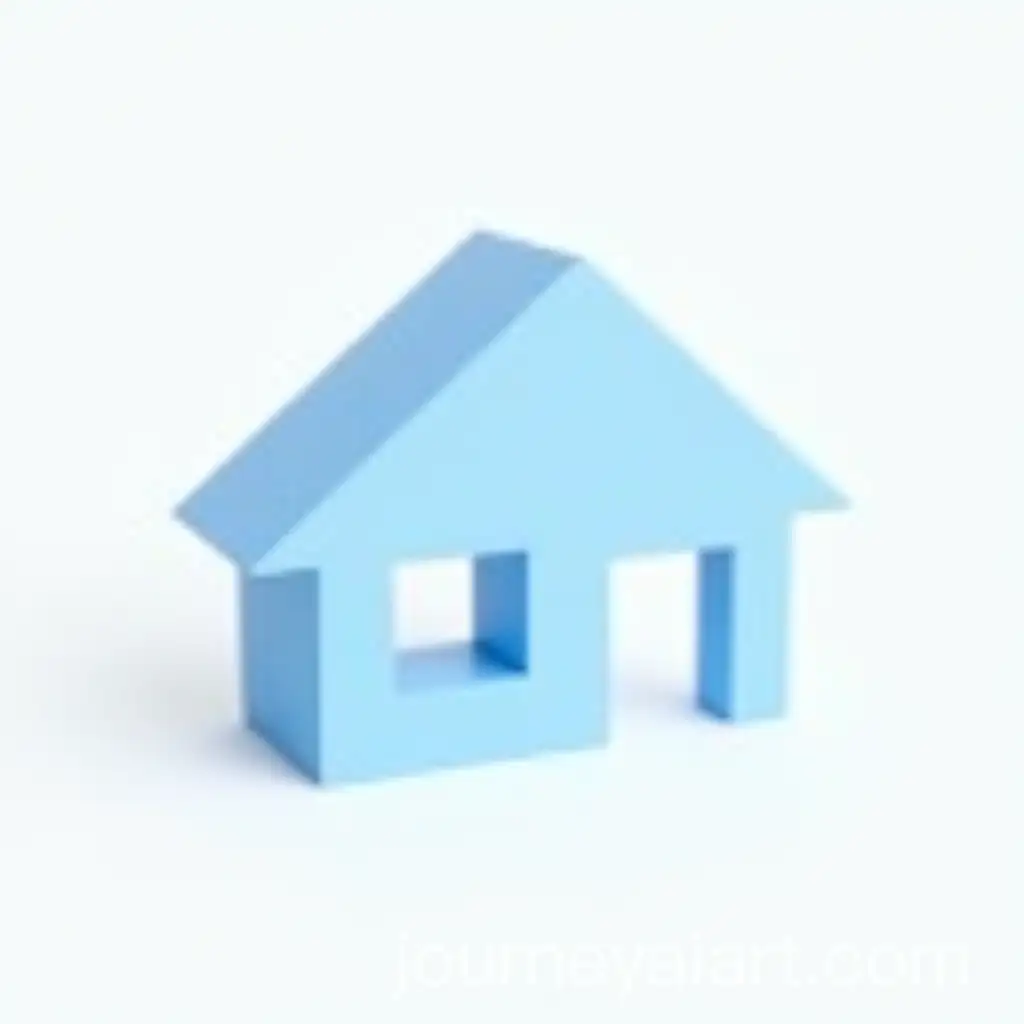 Minimalist-Light-Blue-House-Icon-in-2D-Vector-Style