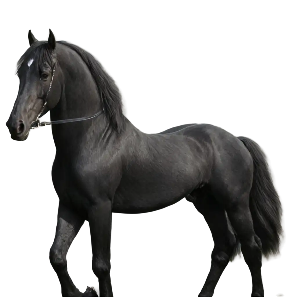 Stunning-Black-Horse-PNG-Image-Captivating-Elegance-in-Digital-Art