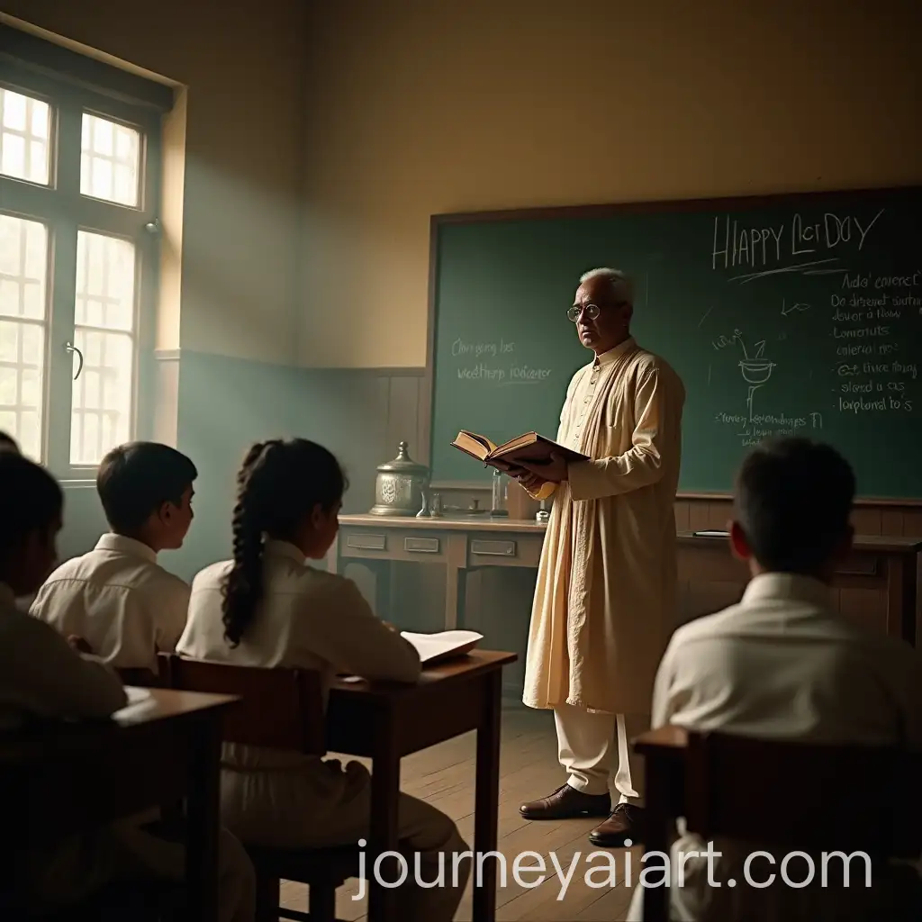 Vintage-Classroom-Scene-with-Jawaharlal-Nehru-Teaching-Students-in-Early-20th-Century-India