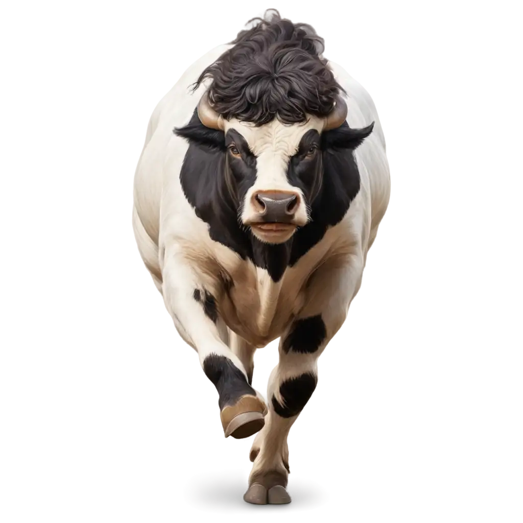 Bull-Running-to-Fight-PNG-Image-HighQuality-Dynamic-Action-Art