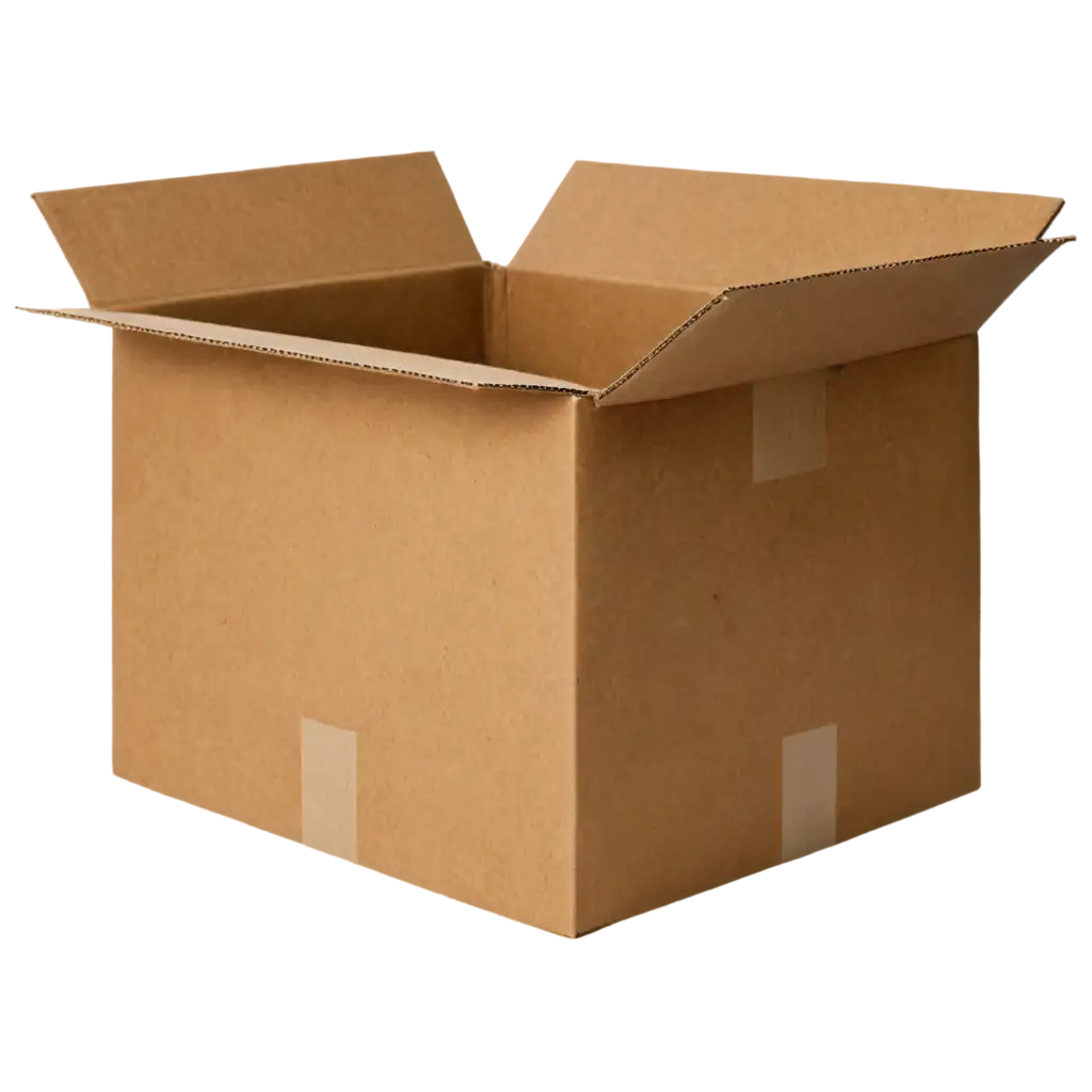 HighQuality-PNG-Image-of-a-Cardboard-Box-for-Versatile-Use