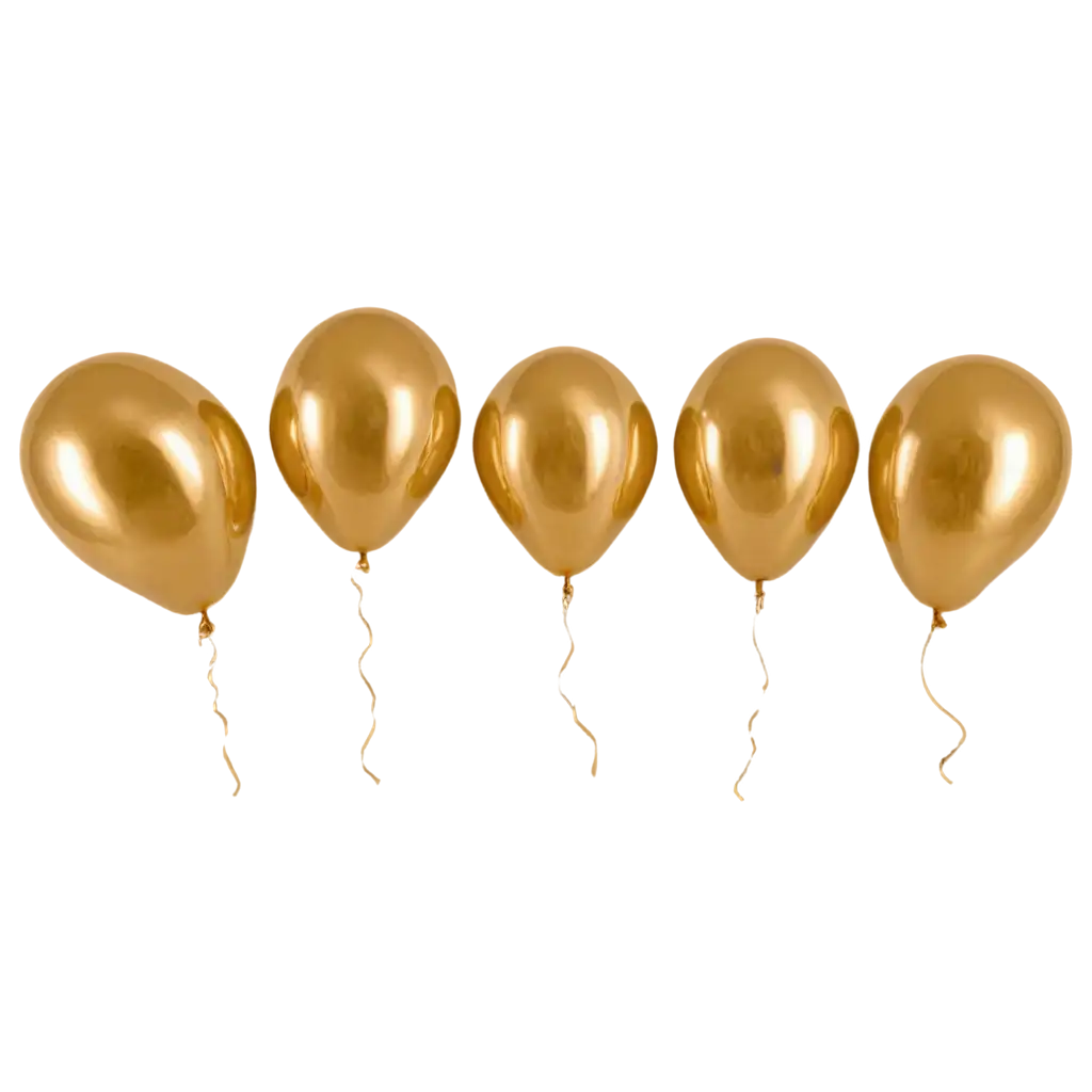 Golden-Balloons-PNG-Image-Create-Stunning-Visuals-with-Transparent-Quality