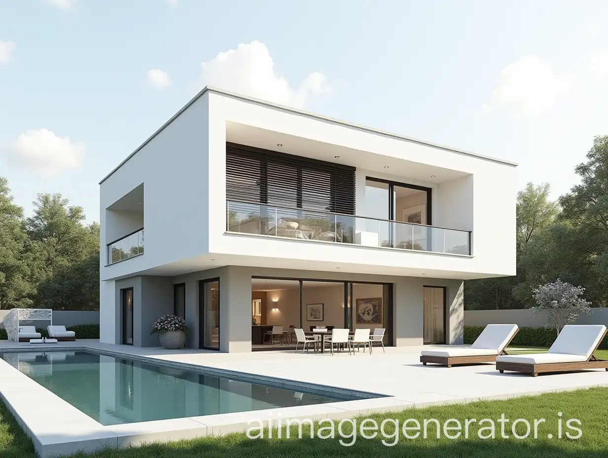 Modern-Villa-with-Window-Blinds-and-Minimalist-Facade