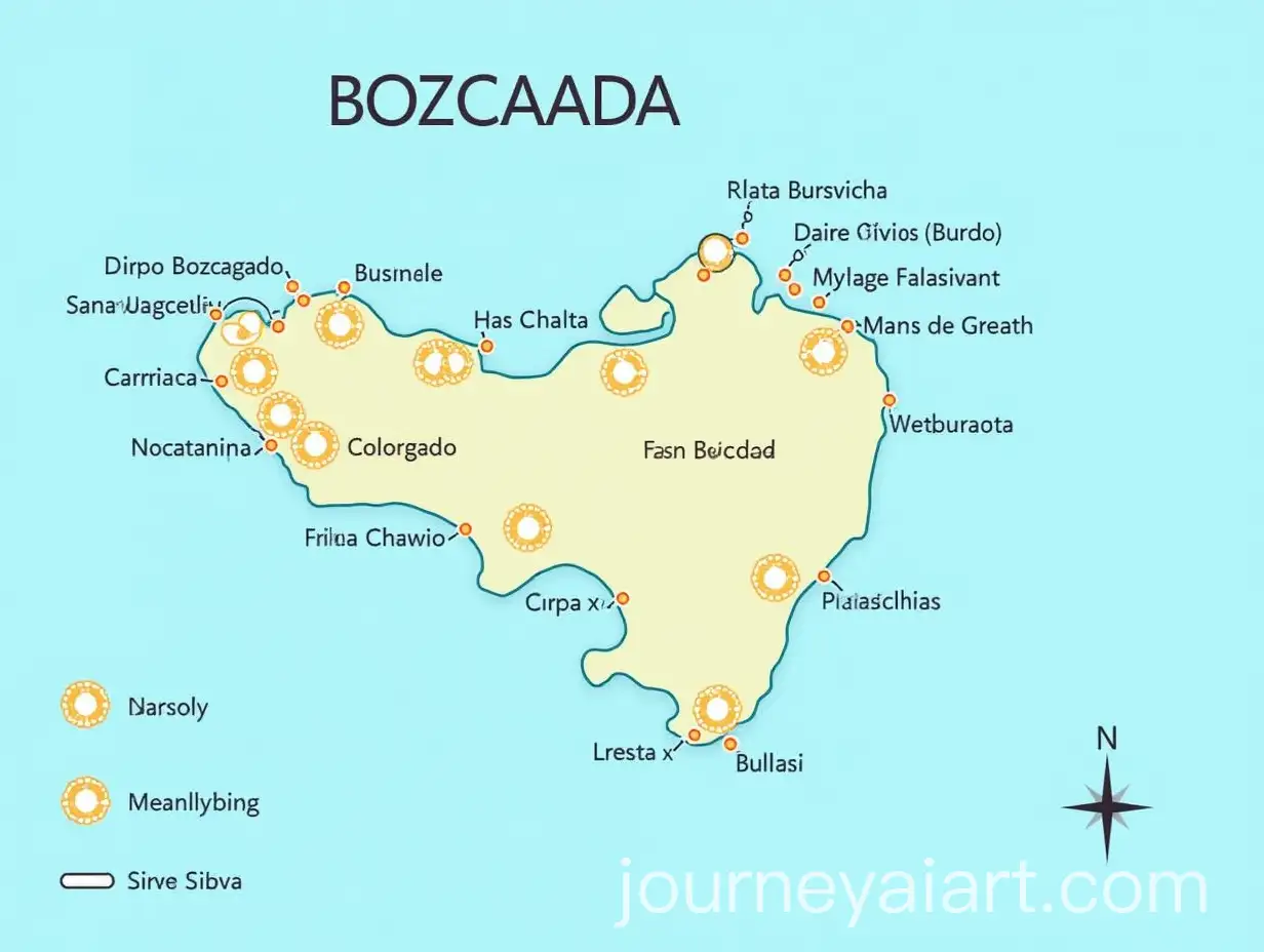 Bozcaada-Map-Featuring-Stunning-Beaches-andAI-Art-Prompt-Expansion-Scenic-Views