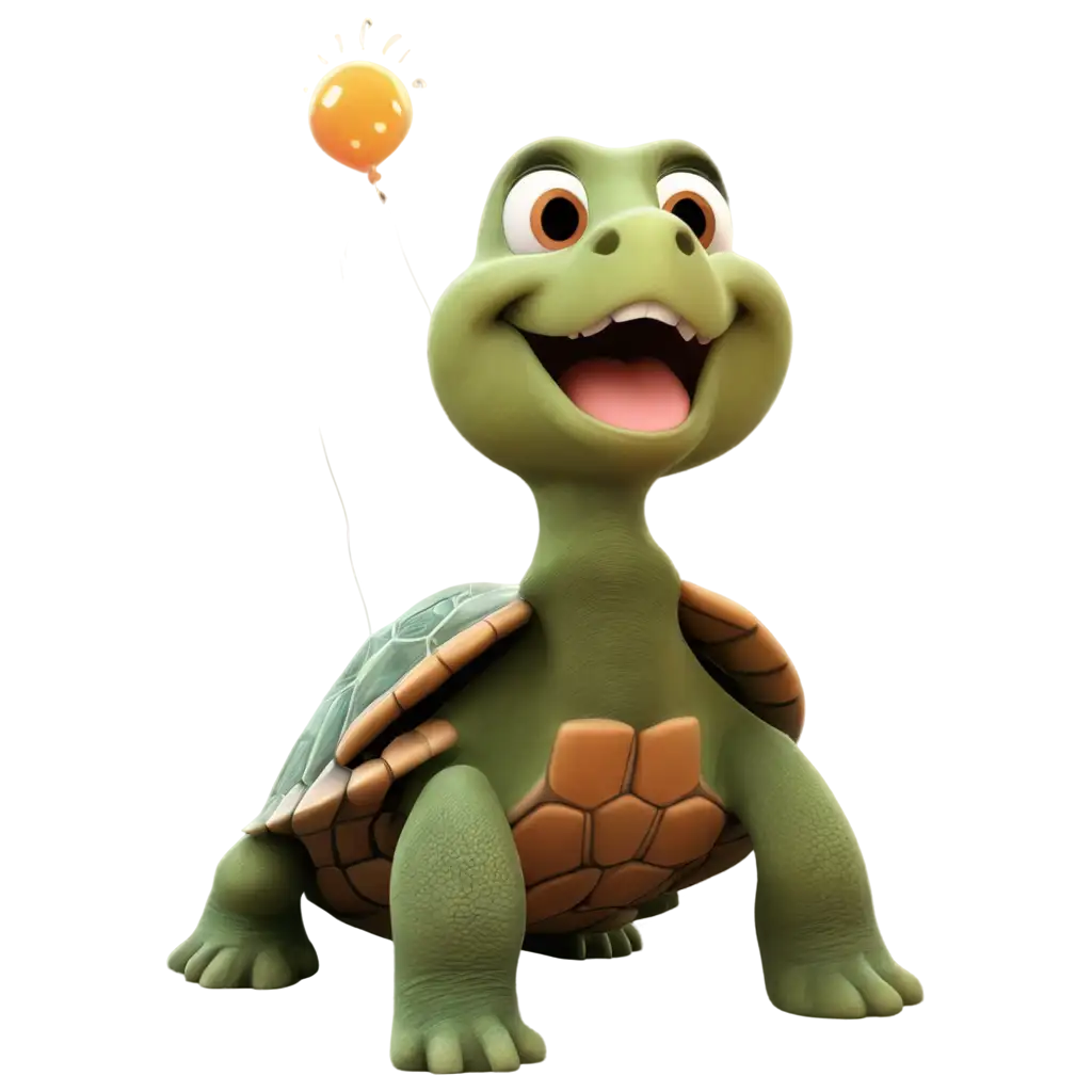 Cute-Animated-Tortoise-Speaking-PNG-HighQuality-Image-for-Creative-Use