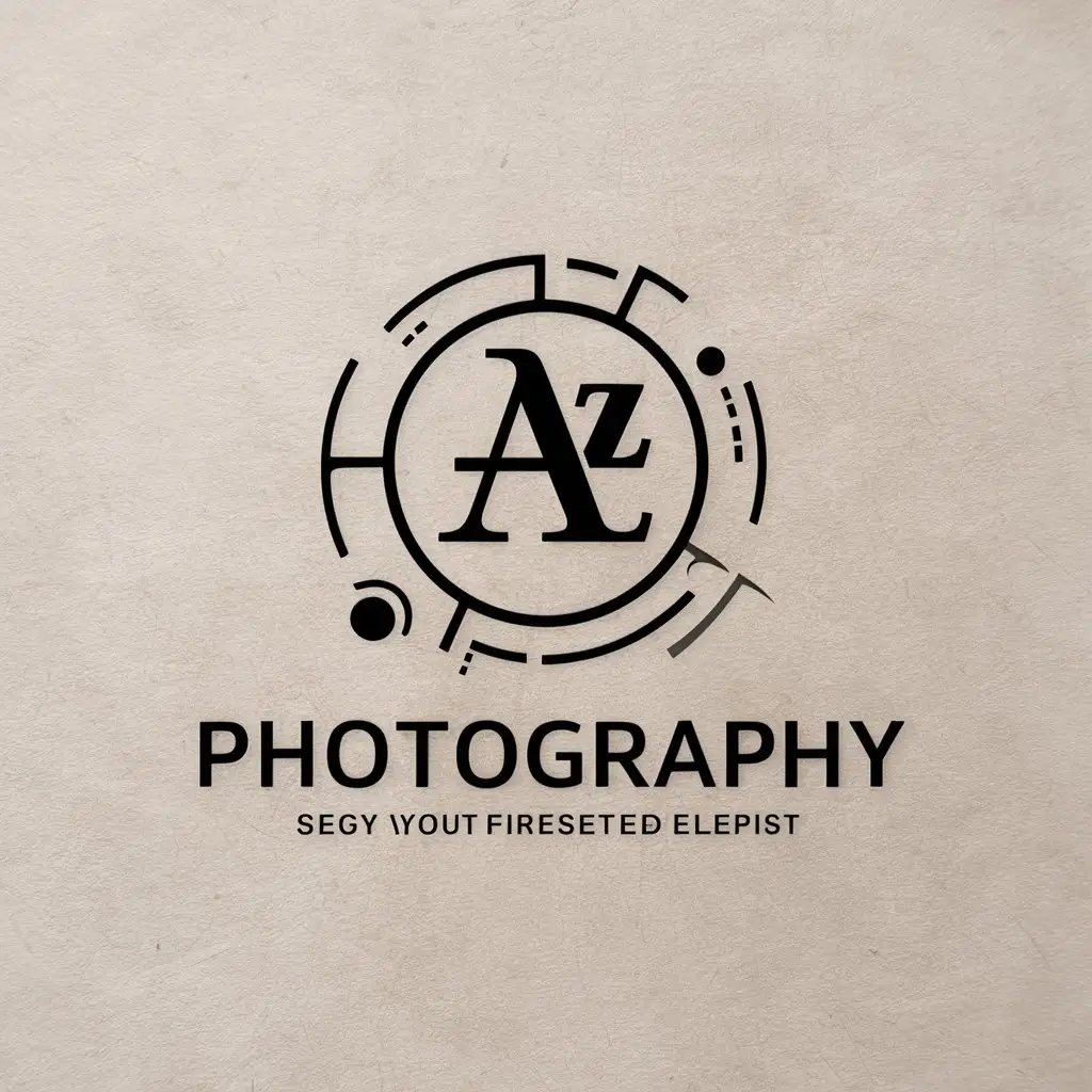 LOGO-Design-for-Photography-Clean-and-Modern-AZ-Symbol-with-Clear-Background