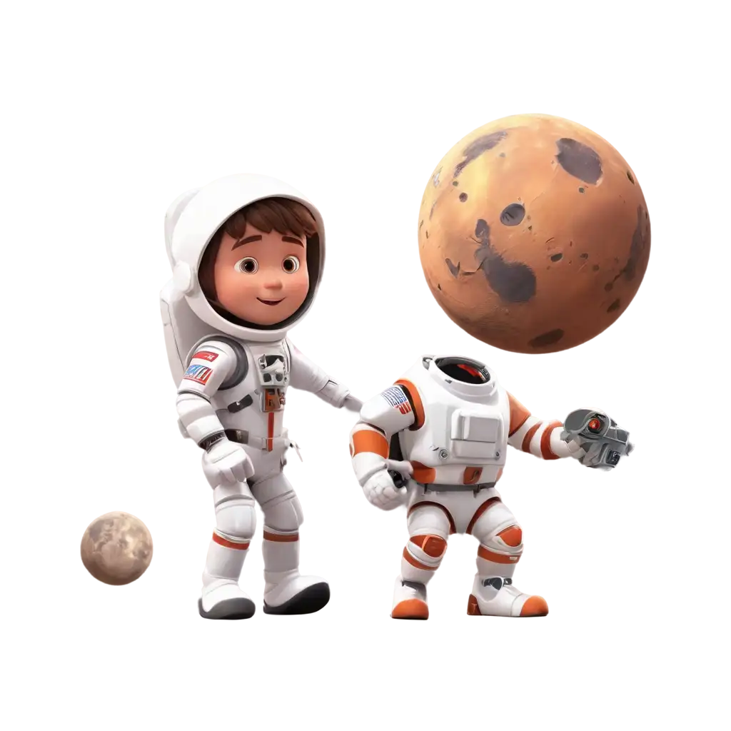 Stunning-Astronauts-Moon-and-Mars-3D-Animation-PNG-Image