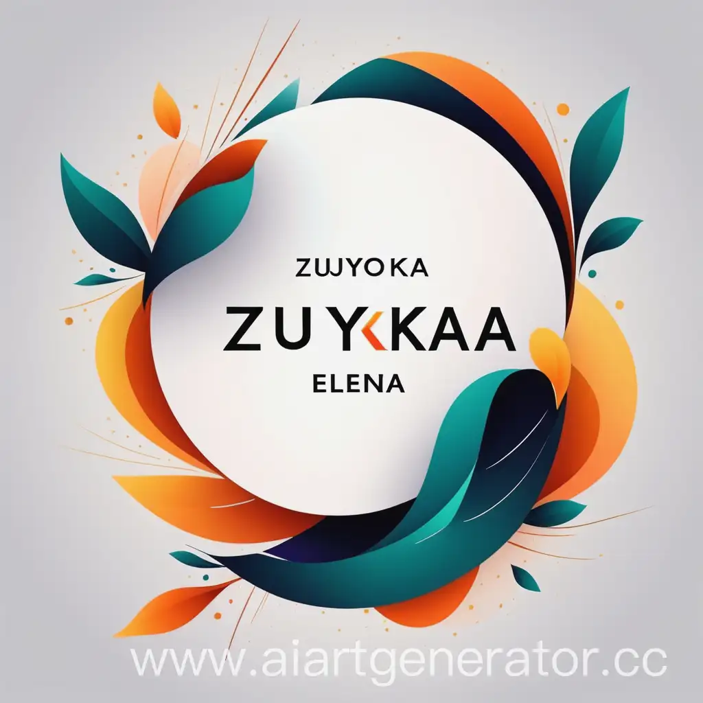 Abstract-Background-Logo-with-Inscription-ZUYKOVA-ELENA