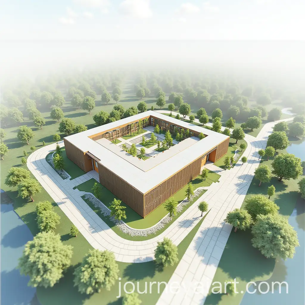 3D-Zoning-Layout-for-a-Research-Institute-with-Educational-Common-and-Accommodation-Facilities