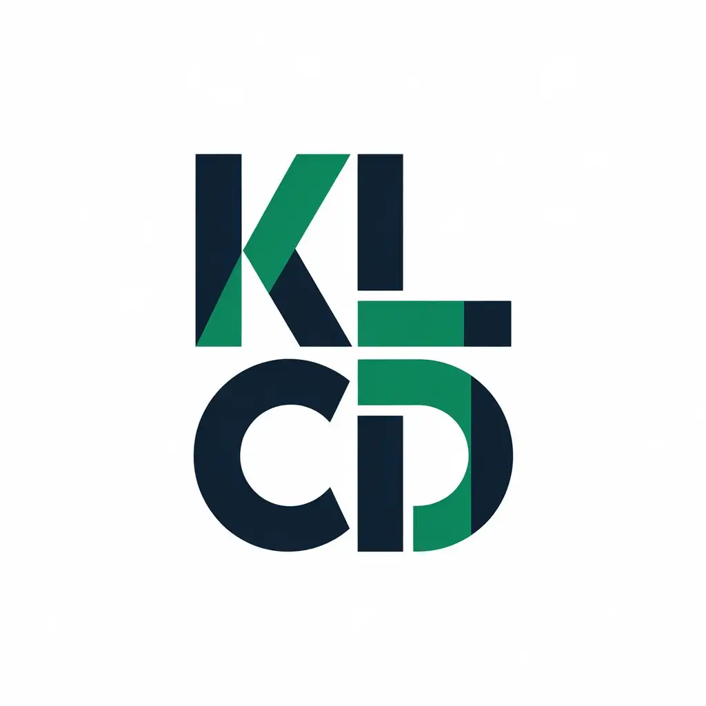 a vector logo design,with the text "KLLCD", main symbol:KLLCD,Moderate,clear background