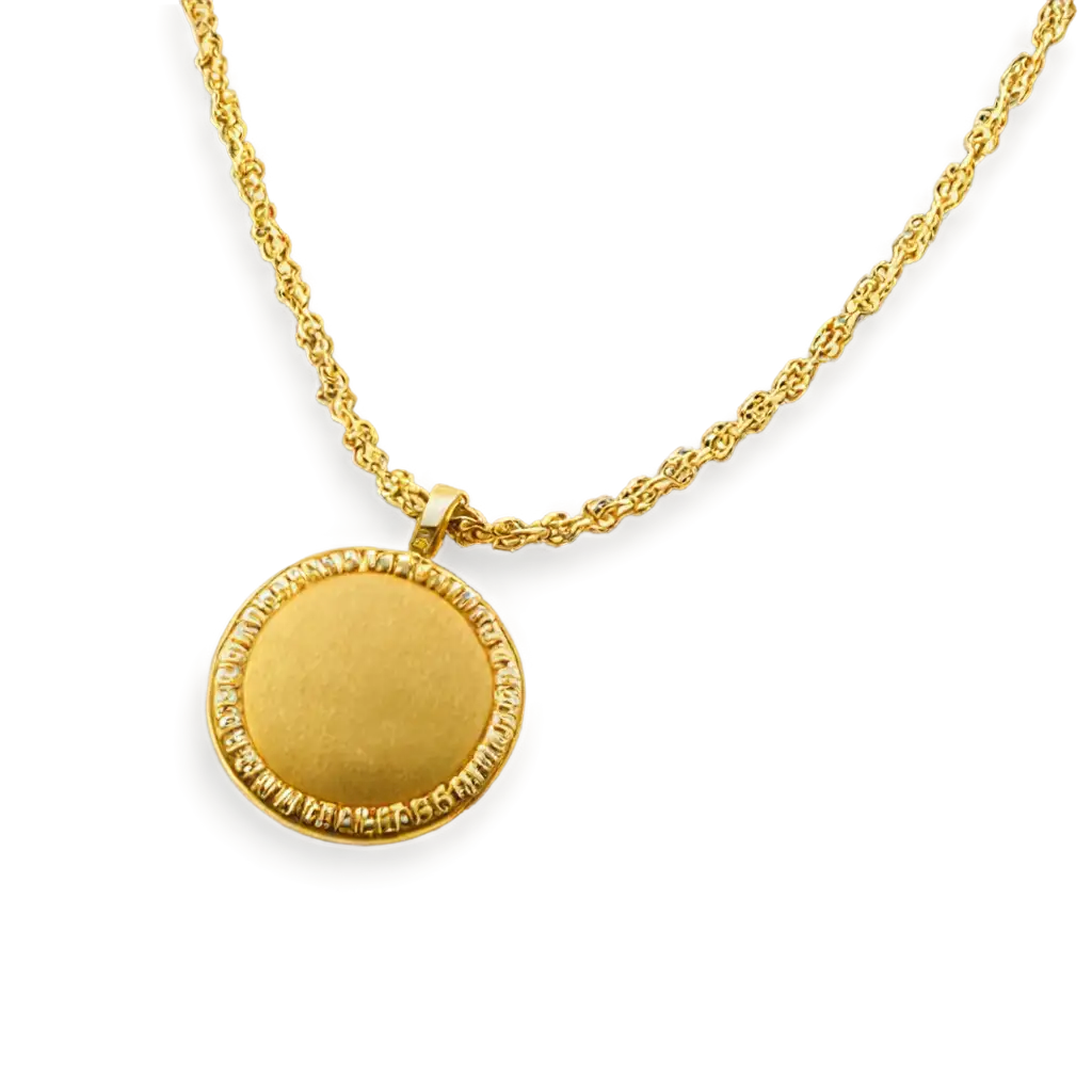 golden necklace