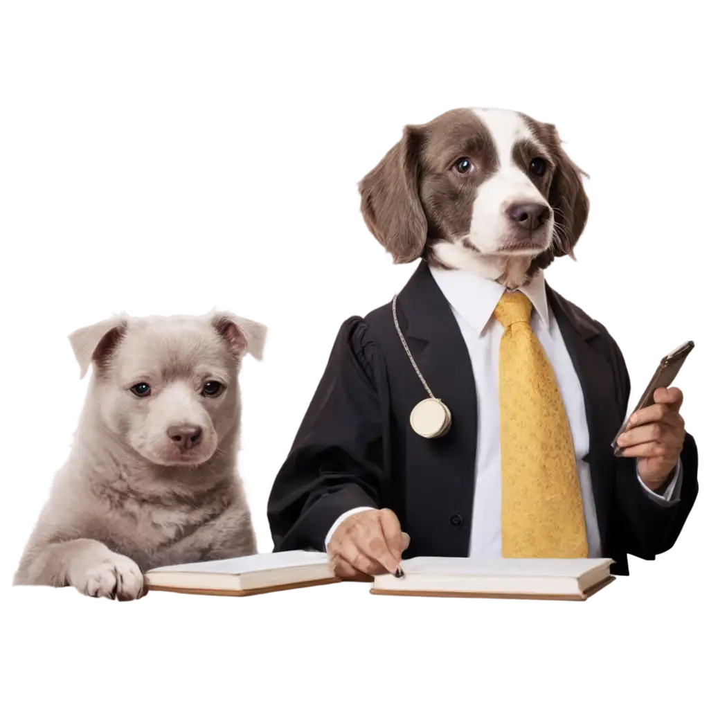 PNG-Image-of-a-Dog-Lawyer-Creative-Concept-for-Digital-Art