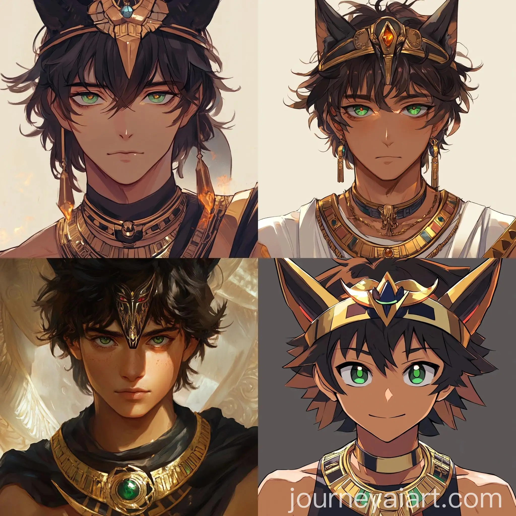 Royal-Egyptian-Boy-Summoning-Flaming-Fists