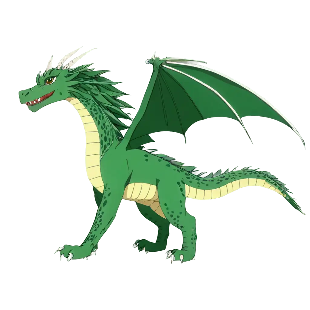 HighQuality-Green-Dragon-Anime-PNG-for-Stunning-Visual-Creations