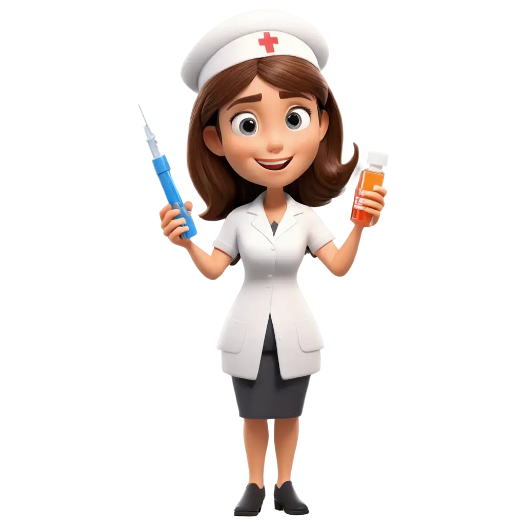 Animated-Cartoon-Nurse-with-Syringe-PNG-Perfect-for-Health-and-Medical-Illustrations