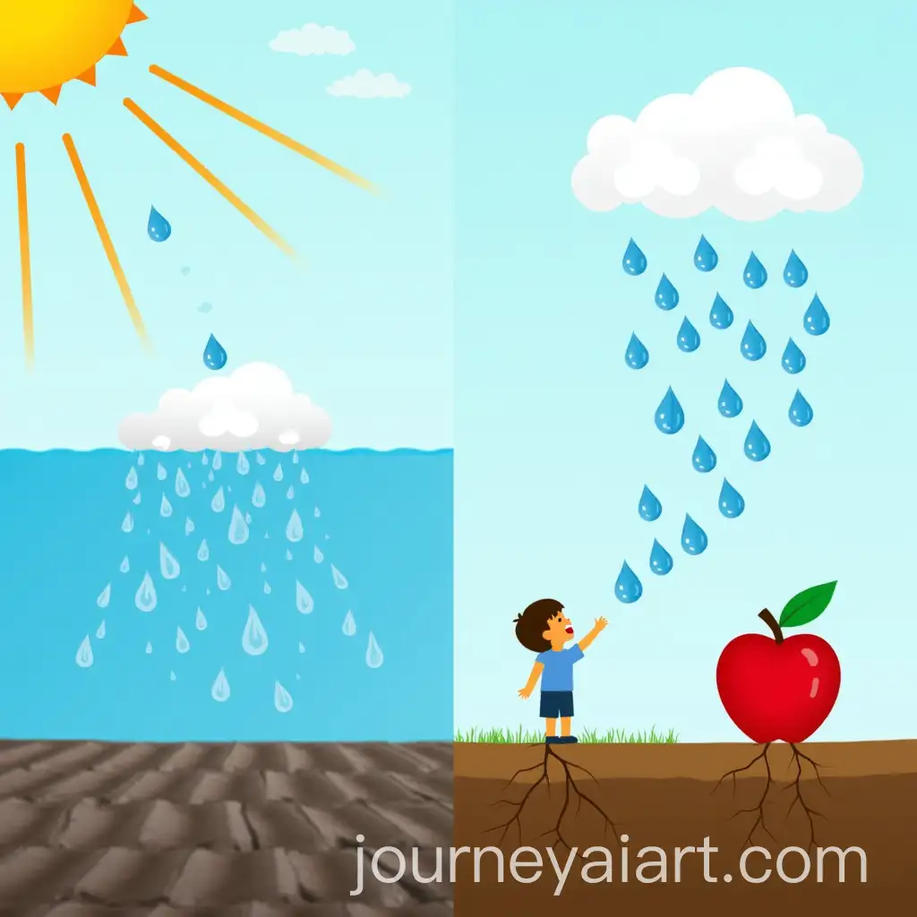 Water-Drops-Journey-from-Ocean-to-Apple-with-Childs-Laughter