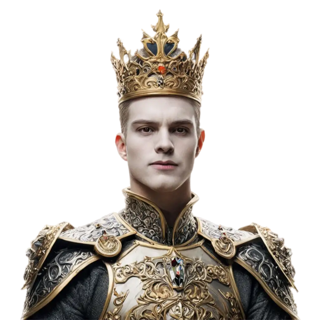 Majestic-King-in-Full-Armor-and-Crown-HighQuality-PNG-Image-for-Creative-Use