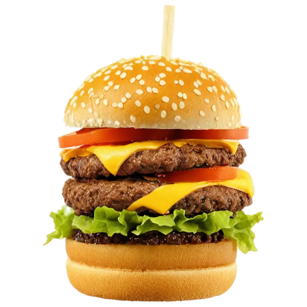 Delicious-Burger-PNG-Image-HighQuality-Visuals-for-Appetizing-Presentations