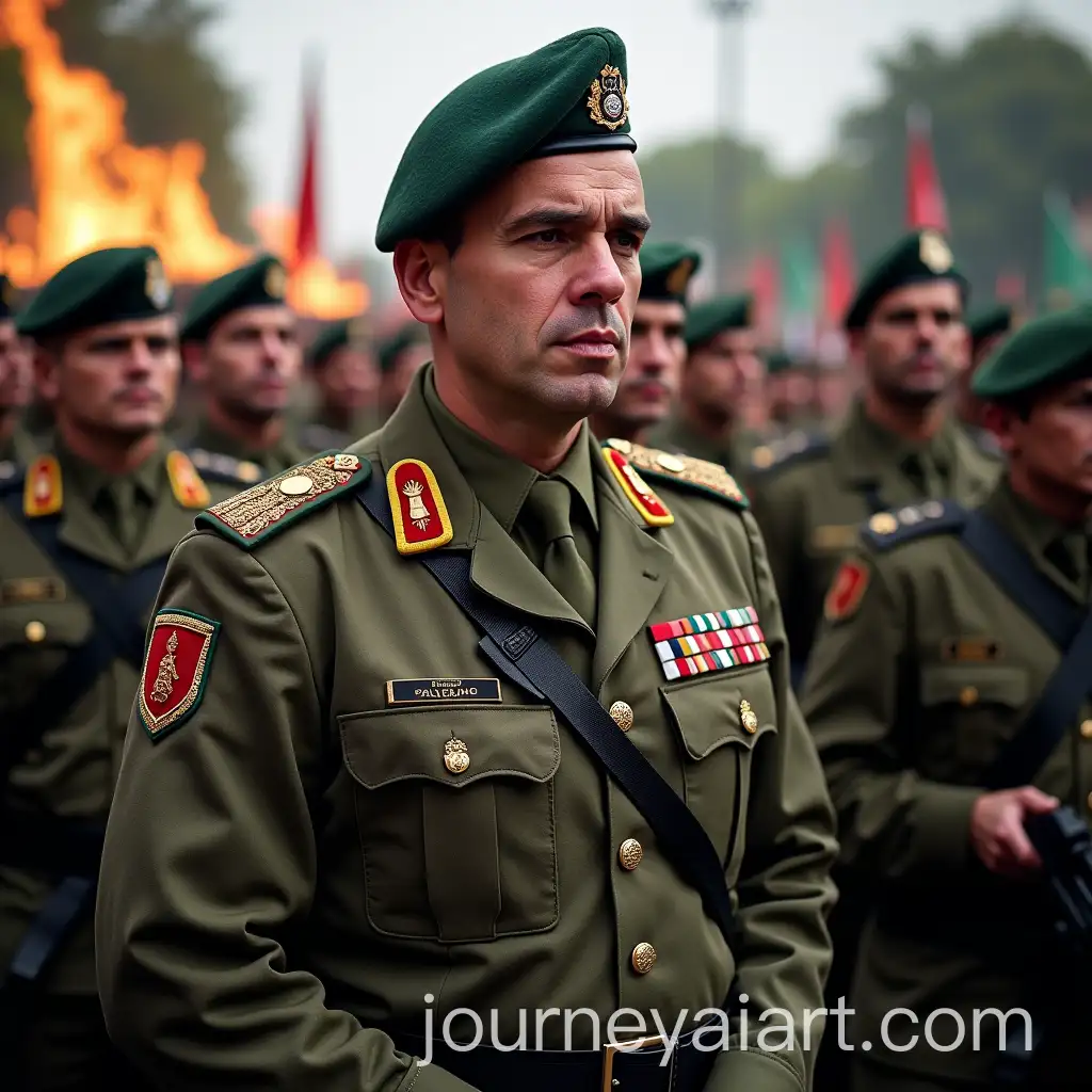 Protesters-Rally-Against-Jungle-Army-Chief-in-Cyber-World