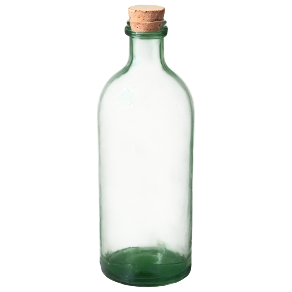 Empty-Bottle-PNG-Image-HighQuality-Transparent-Design-for-Versatile-Use