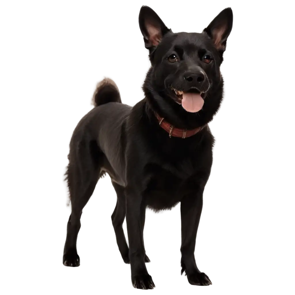 HighQuality-Adult-Black-Dog-PNG-Image-for-Versatile-Use