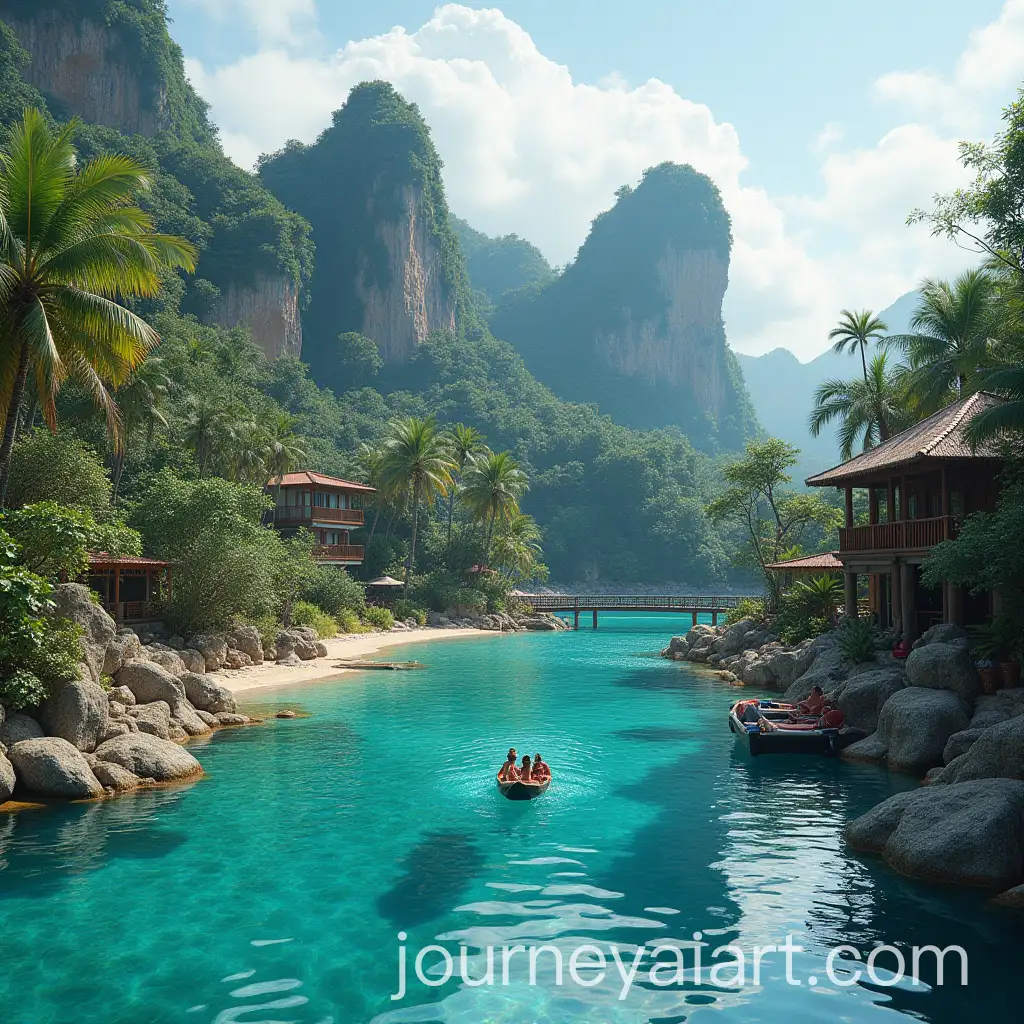 Mermaid-TailThemed-Riverside-Resort