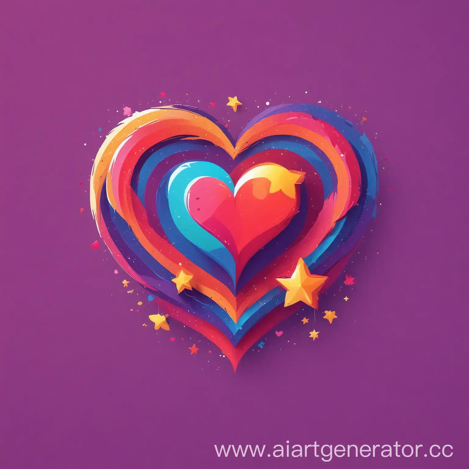 Colorful-Logo-Design-with-Heart-and-Star-Elements