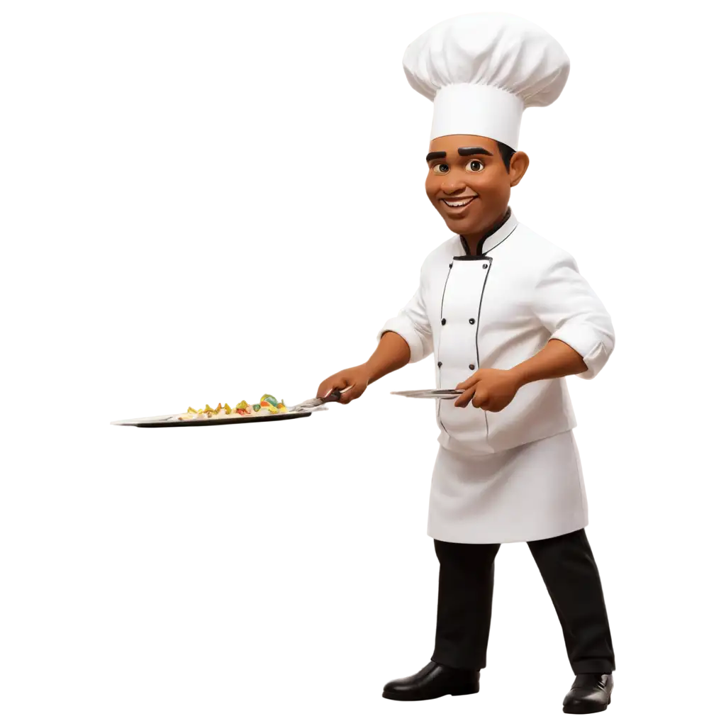 Chef-Cooking-Faster-PNG-Image-Creative-Concept-for-Culinary-Artistry