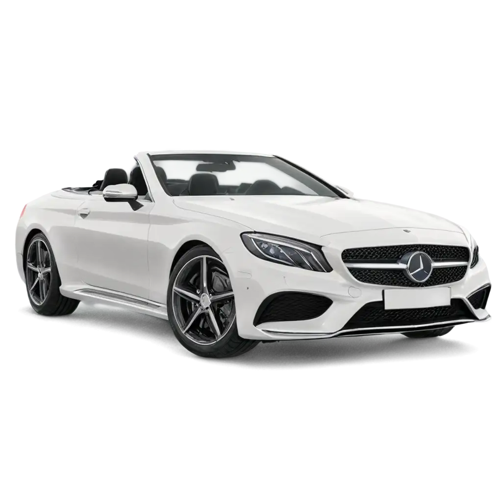 Mercedes-Convertible-White-Colour-PNG-HighQuality-Transparent-Image-for-Design-and-Web-Use