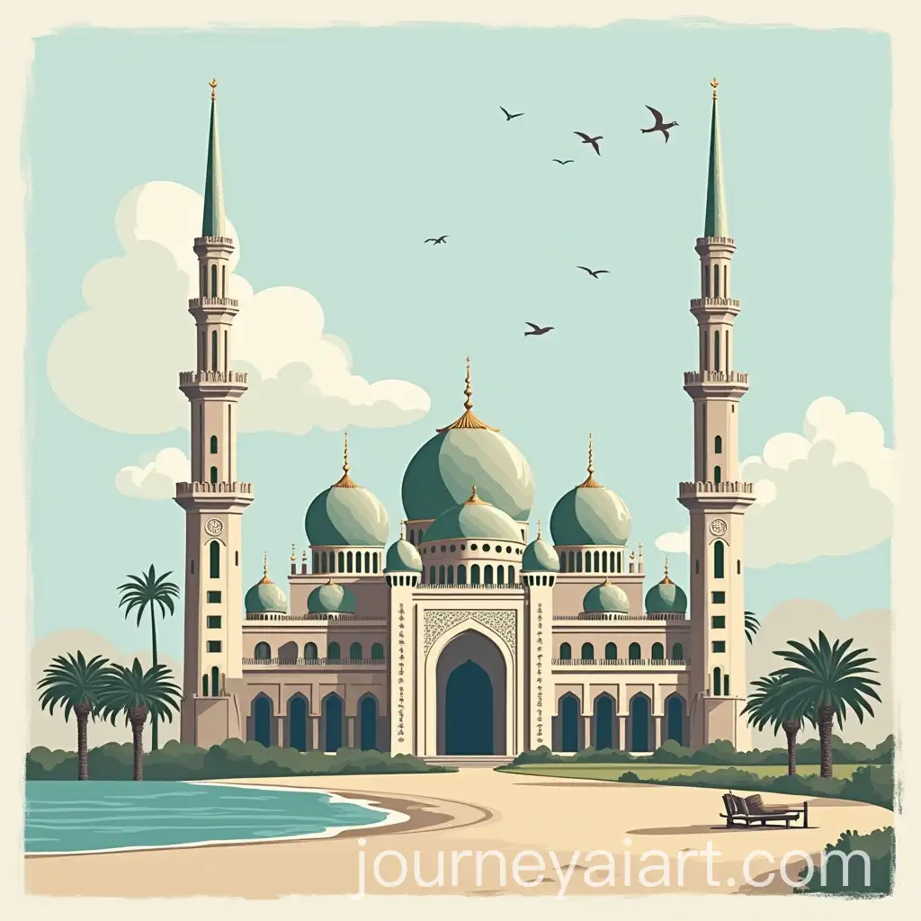 Iconic-Landmarks-of-Dubai-in-a-Stunning-Poster
