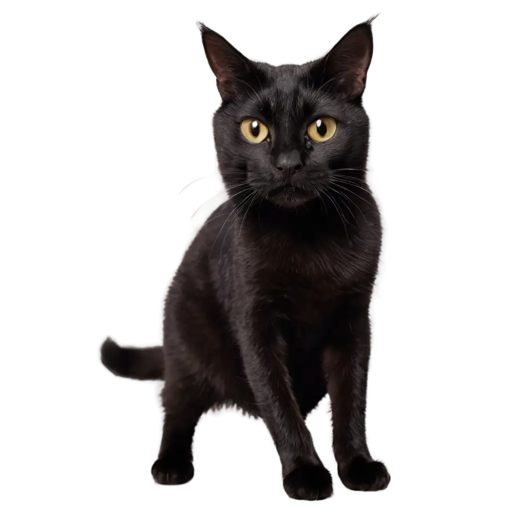 Black-Cat-PNG-Image-Perfect-for-HighQuality-Transparent-Designs