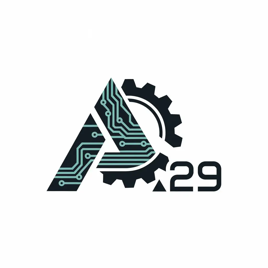 LOGO Design for A29 Technology Electronics with Modern Symbolism for the Tech Industry