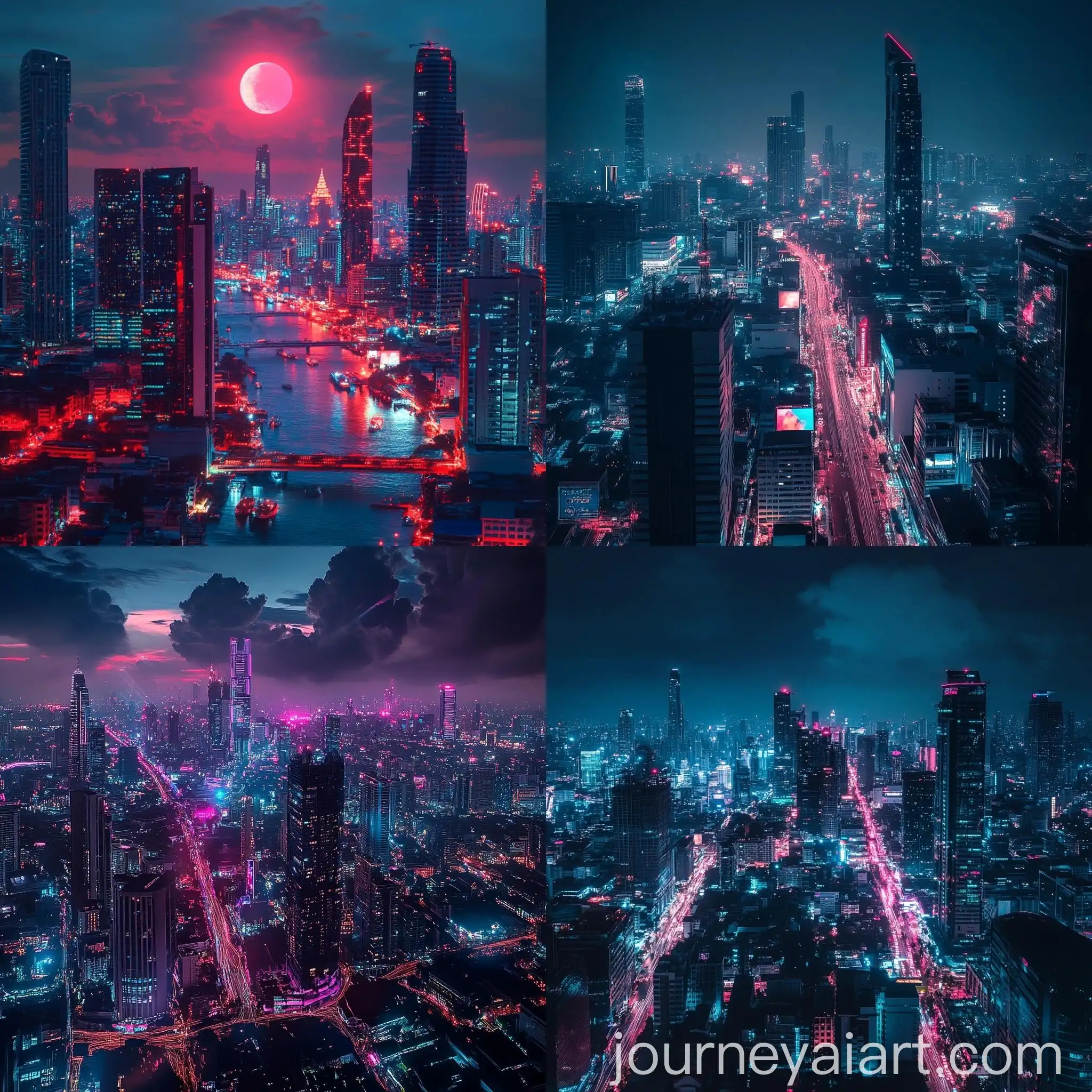 Bangkok-Cyberpunk-Panorama-Futuristic-LinkedIn-Cover-Art