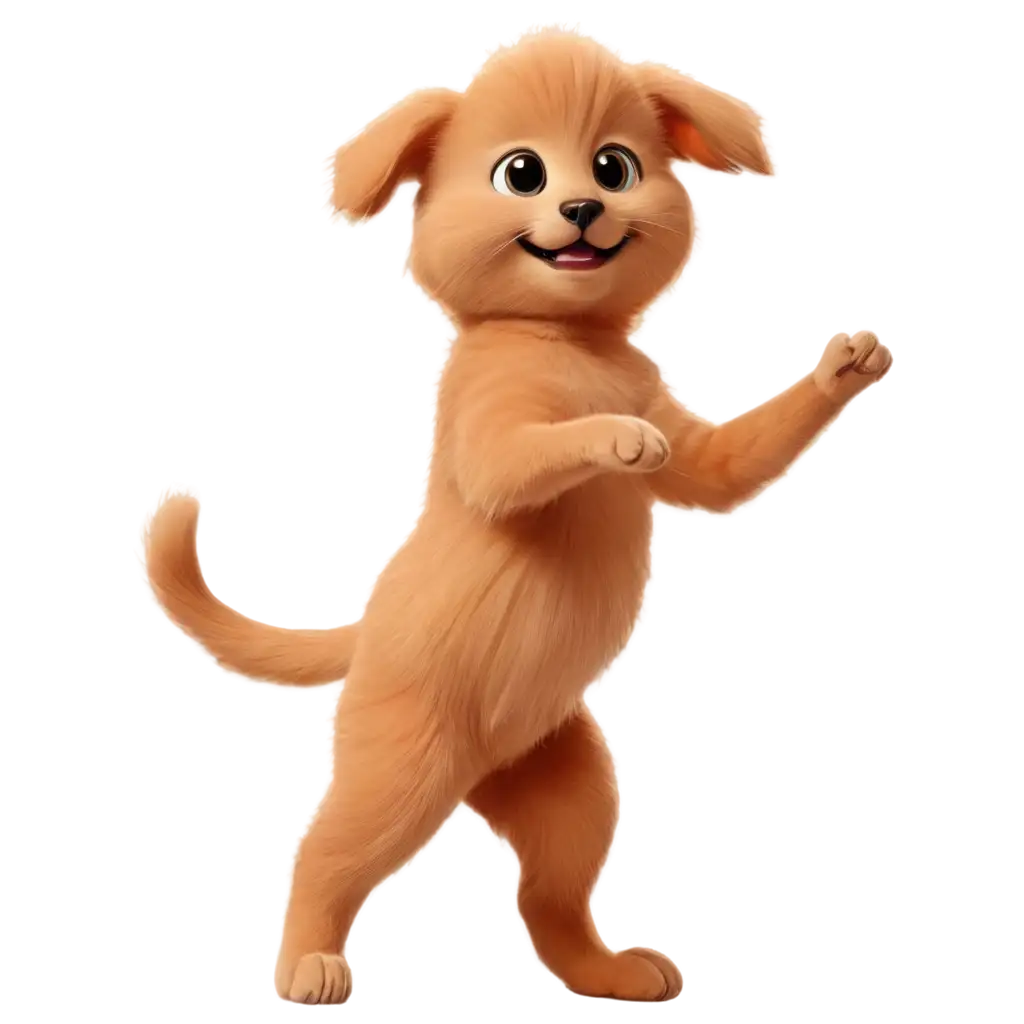 Vibrant-PNG-Image-A-Cat-and-Dancing-Dog-in-Playful-Harmony