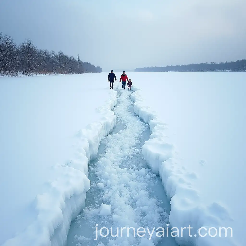 AI-Image-Prompt-ExpansionFamily-Walking-Along-a-Frozen-Trail-in-the-Snowy-Wilderness
