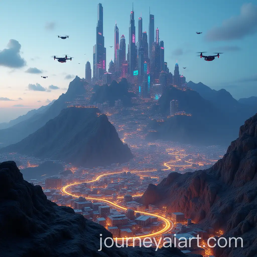 Futuristic-Jabal-Hafeet-Mountain-Metropolis-with-AIdriven-Infrastructure