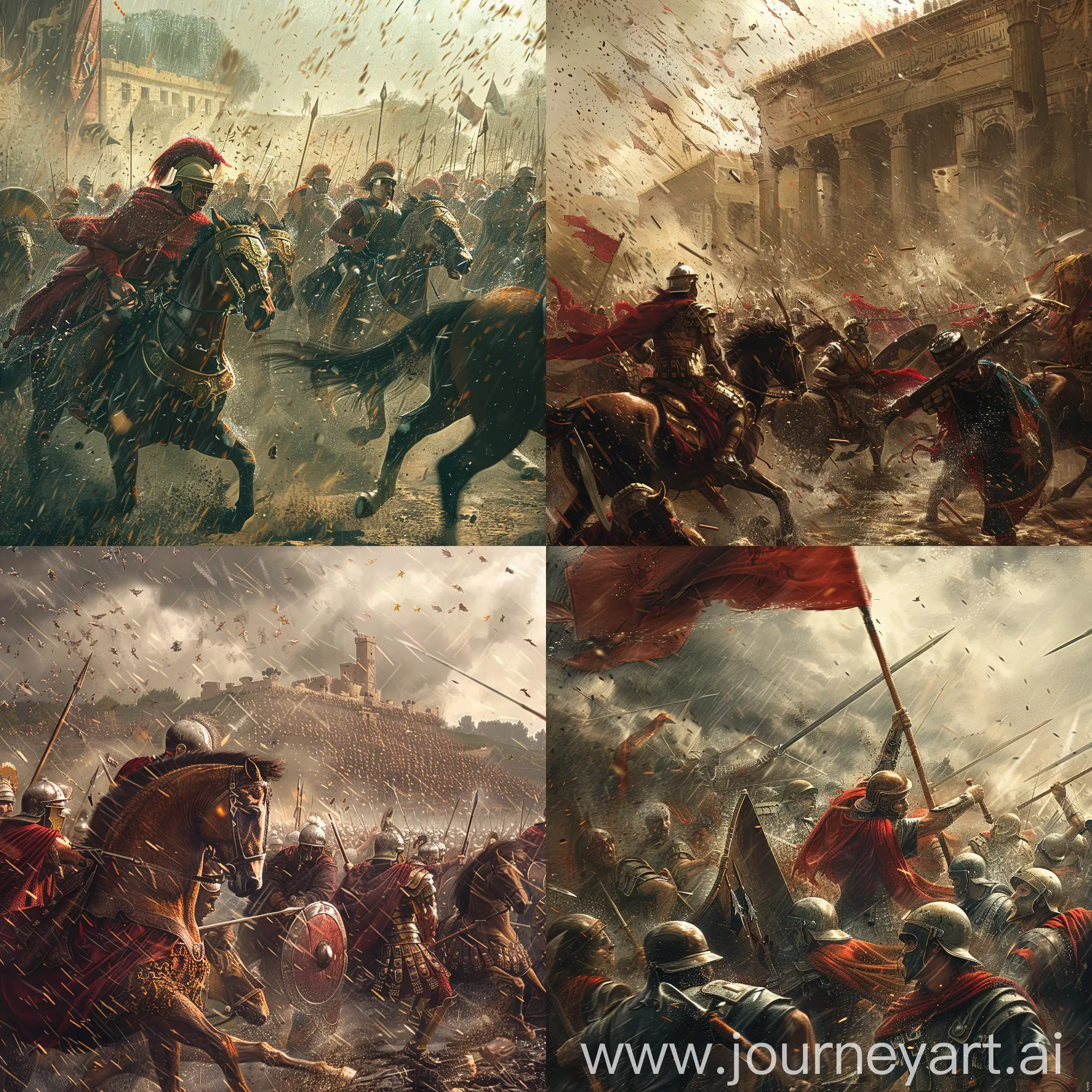 Intense-RomanArab-Battle-in-Torrential-Rain