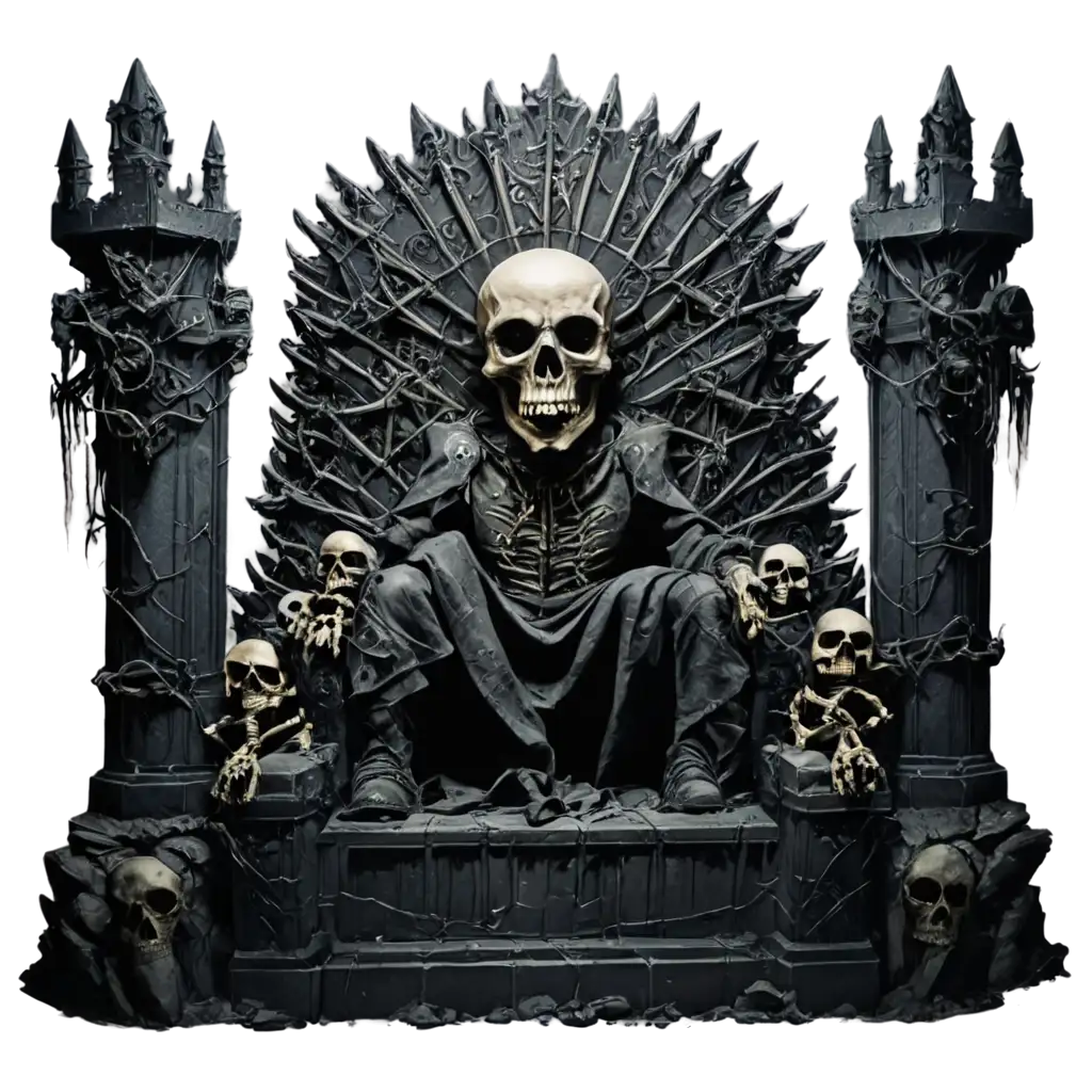 Sinister-Throne-of-Skulls-and-Bones-PNG-Image-for-Dark-Aesthetic-Creations