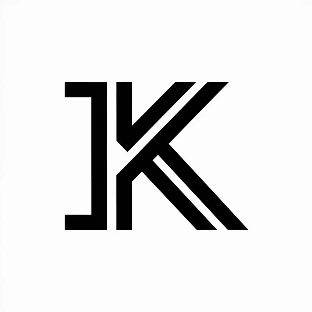 LOGO Design for K Minimalistic Vector Logo for Retail Industry