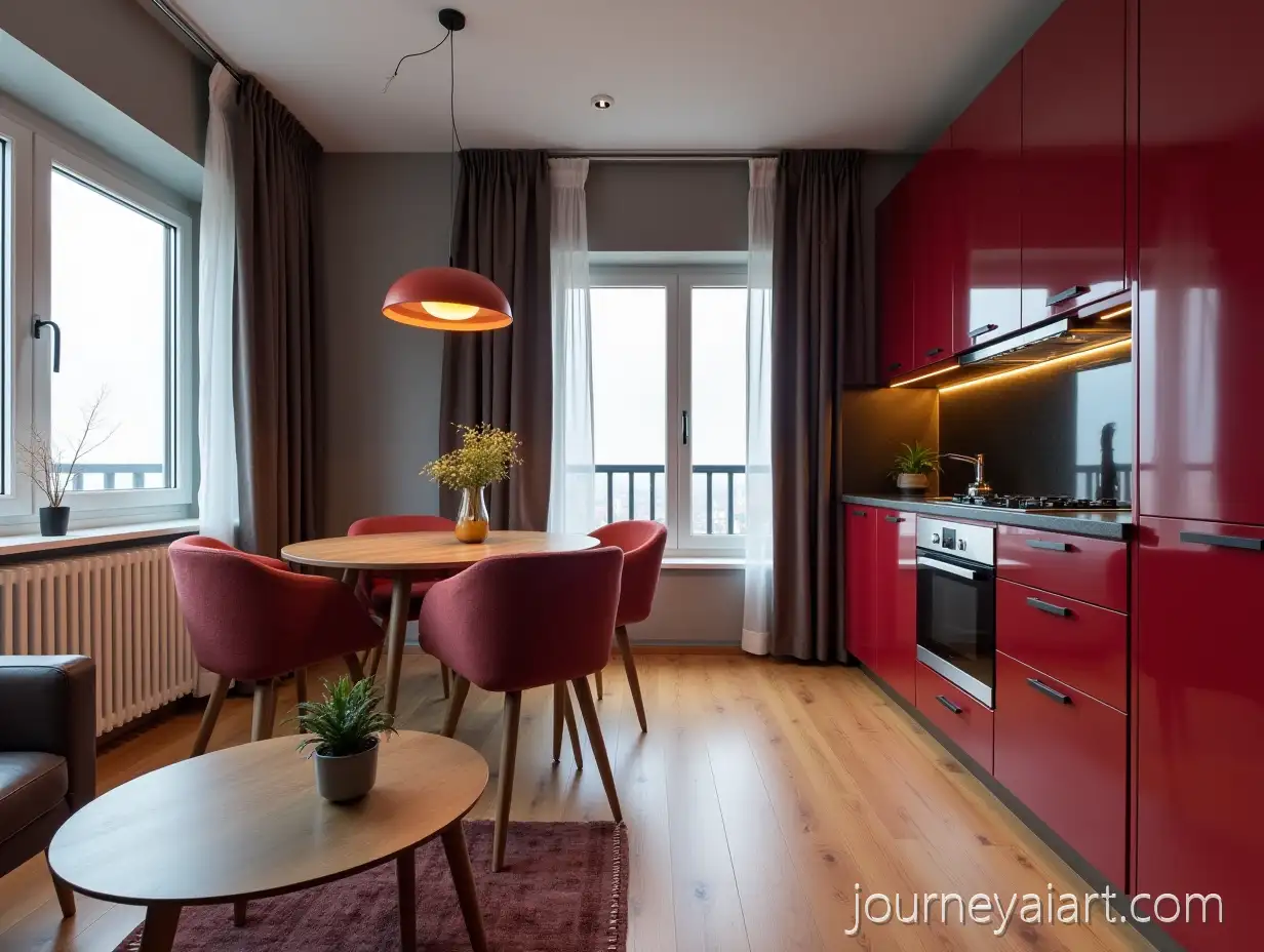 Modern-Studio-Kitchen-withStudio-kitchen-Odessa-sea-view-Sea-View-in-Odessa-Apartment