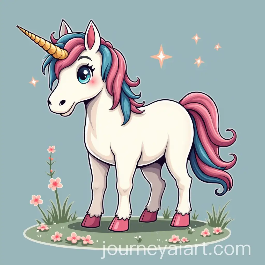 Magical-Unicorn-in-a-Dreamy-Landscape