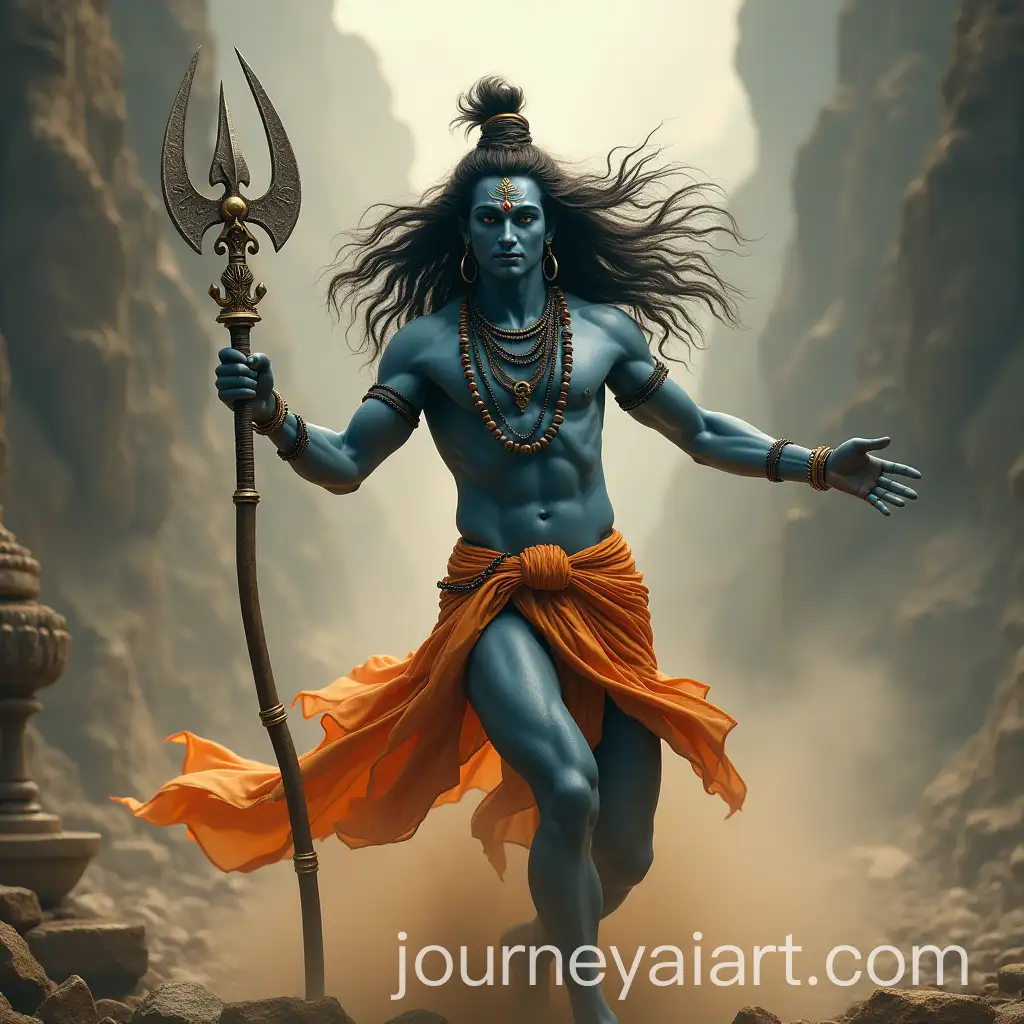 Lord-Shiva-PerformingAI-Image-Prompt-Expansion-Tandav-Dance-with-Trishul-in-Divine-Serenity